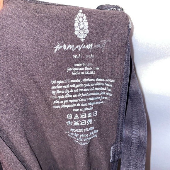 Free People Black Ribbed Tank Jumpsuit - Picture 7 of 7